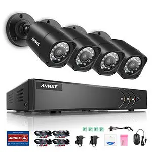 Annke 8-Channel 1080P Lite Video Security System