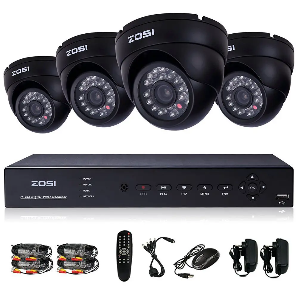 High Resolution Security Surveillance Camera System