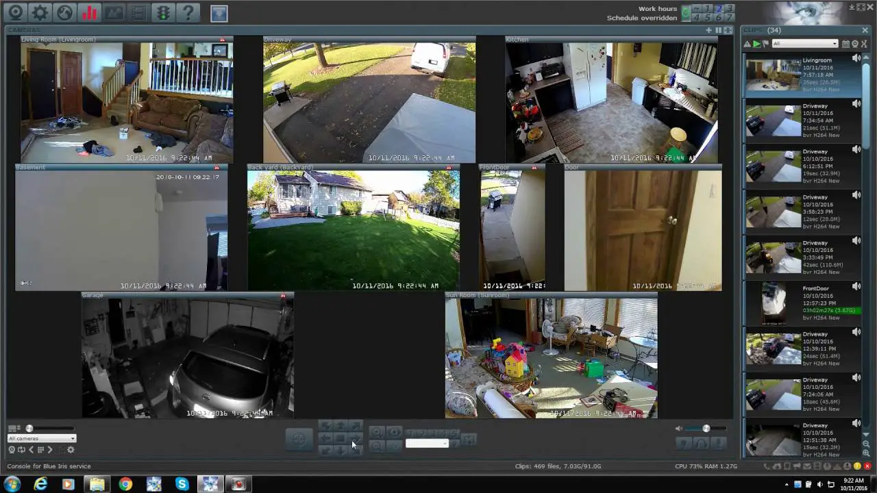 Blueiris Software - Camera Screenshot