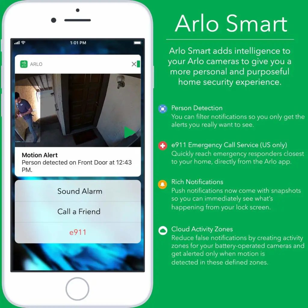 Arlo Go - Mobile HD Security Camera smart app