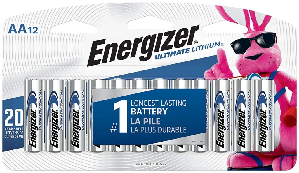 Energizer AA Lithium Batteries, World's Longest Lasting Double A Battery