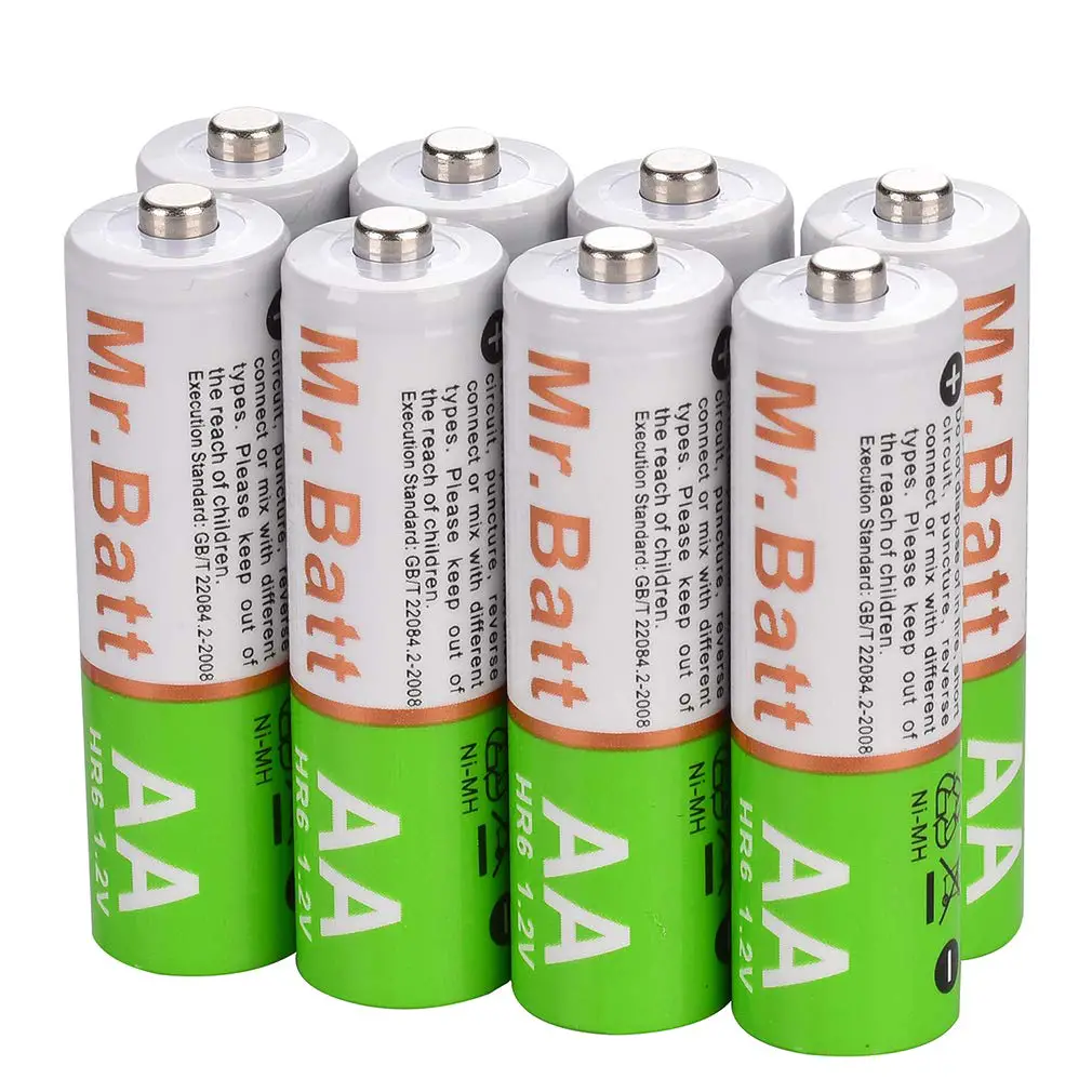 Mr.Batt NiMH AA Rechargeable Batteries