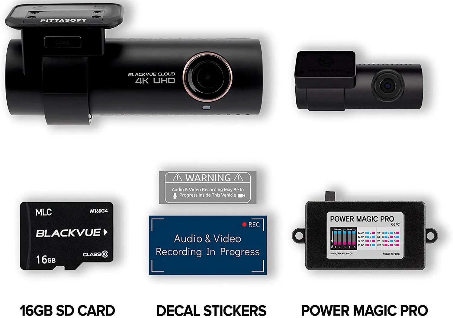BlackVue DR900S 2CH 4k ultraHD dash cam